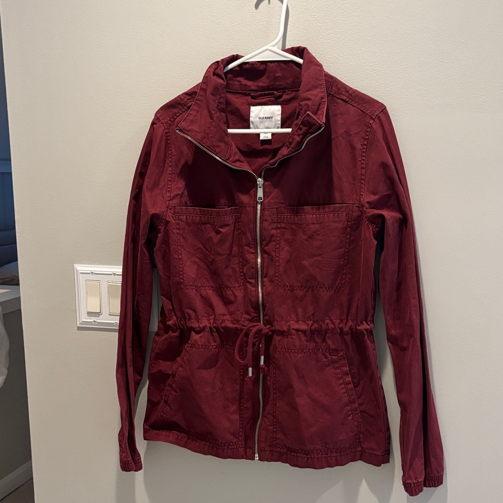 Women's Burgundy Jacket